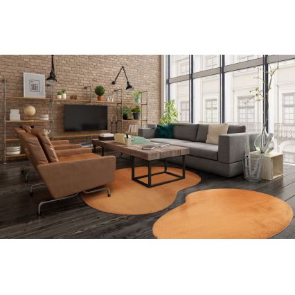 Antislip vloerkleed LOREN 120x170 cm oranje