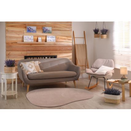Antislip vloerkleed LOREN 160x230 cm beige