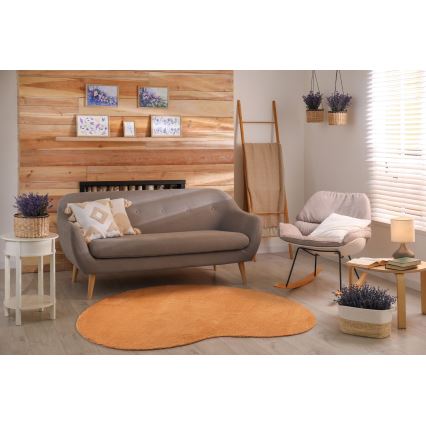 Antislip vloerkleed LOREN 160x230 cm oranje