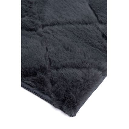 Antislip vloerkleed MODENA NEW 120x160 cm antraciet