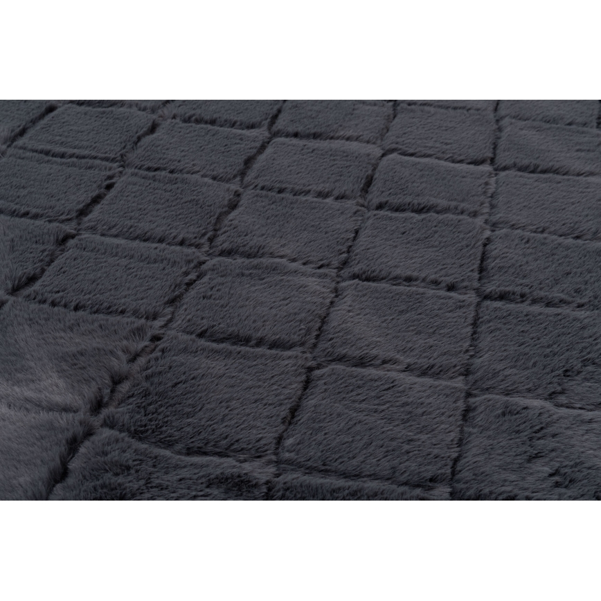 Antislip vloerkleed MODENA NEW 120x160 cm antraciet