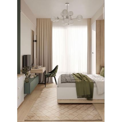 Antislip vloerkleed MODENA NEW 120x160 cm beige