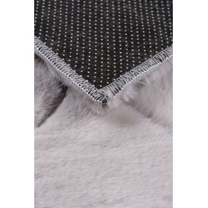 Antislip vloerkleed MODENA NEW 120x160 cm lichtgrijs