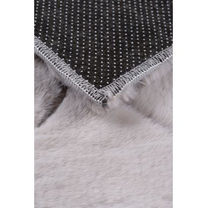 Antislip vloerkleed MODENA NEW 160x220 cm lichtgrijs