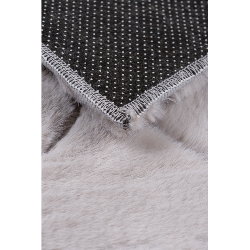 Antislip vloerkleed MODENA NEW 160x220 cm lichtgrijs