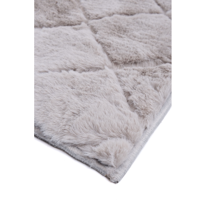 Antislip vloerkleed MODENA NEW 160x220 cm lichtgrijs