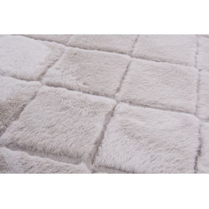 Antislip vloerkleed MODENA NEW 160x220 cm lichtgrijs