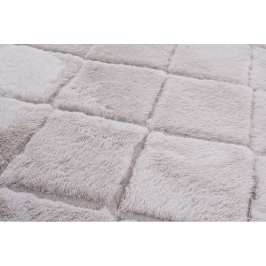 Antislip vloerkleed MODENA NEW 160x220 cm lichtgrijs