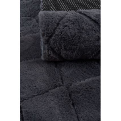 Antislip vloerkleed MODENA NEW 60x100 cm antraciet