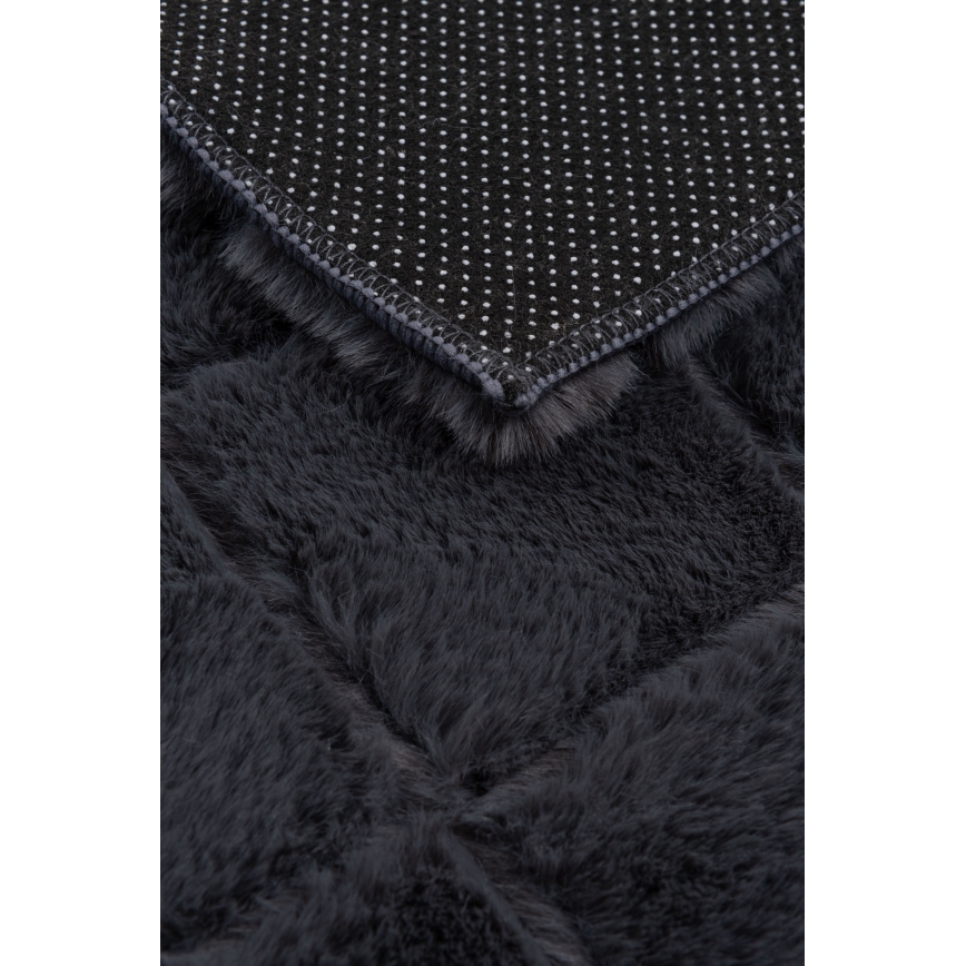 Antislip vloerkleed MODENA NEW 60x100 cm antraciet