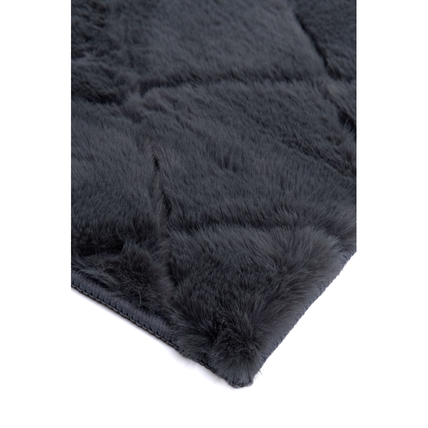 Antislip vloerkleed MODENA NEW 60x100 cm antraciet