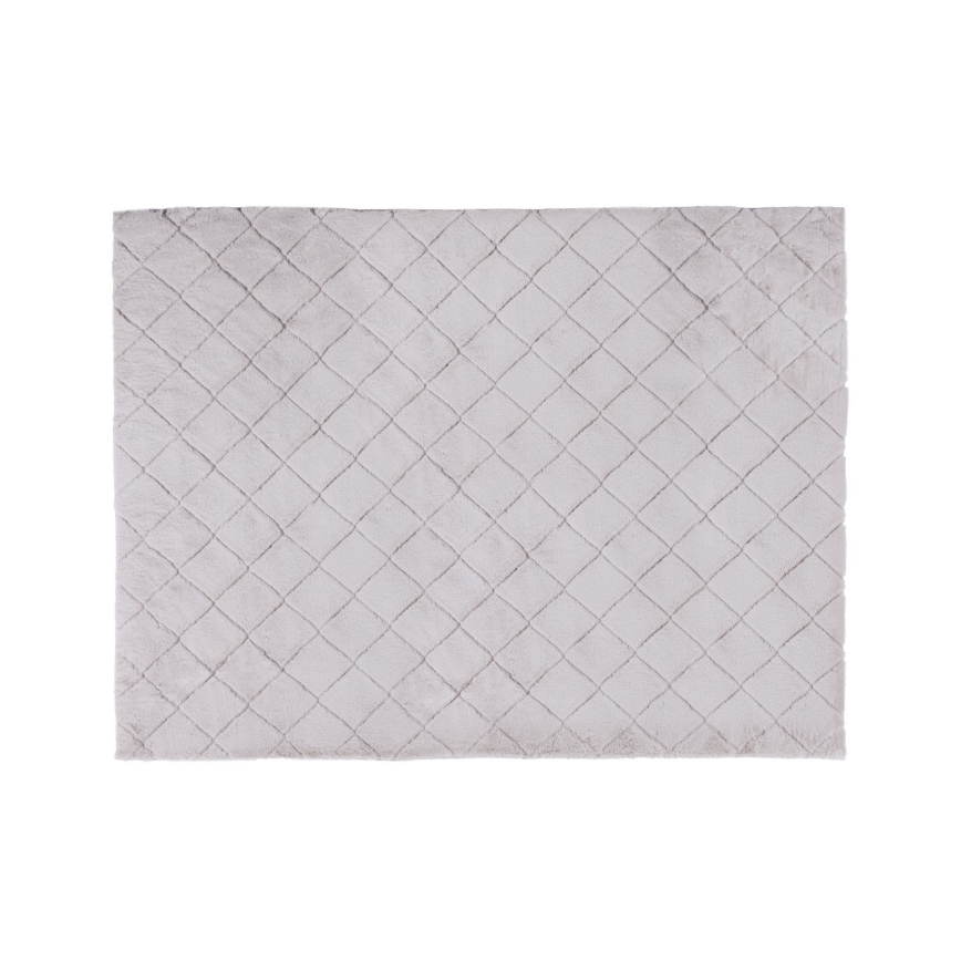 Antislip vloerkleed MODENA NEW 60x100 cm grijs