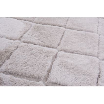 Antislip vloerkleed MODENA NEW 60x100 cm lichtgrijs