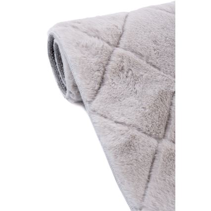 Antislip vloerkleed MODENA NEW 60x100 cm lichtgrijs