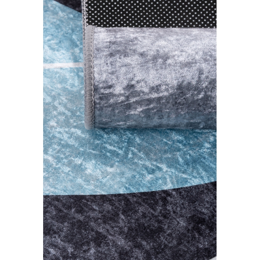Antislip vloerkleed PRINT SHINE 70x140 cm, kleurrijk