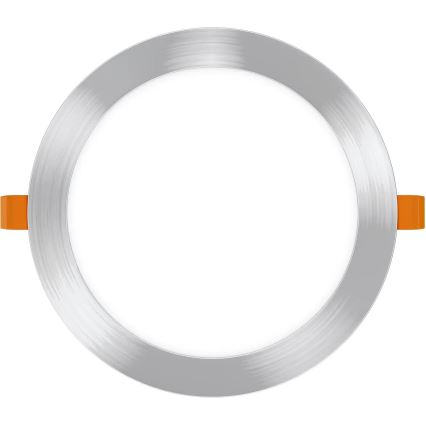 APLED - Hangende LED Badkamer plafond verlichting RONDO LED/18W/230V IP40 diameter 22,5 cm mat chroom