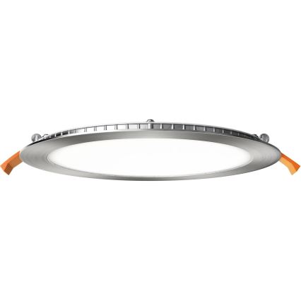 APLED - Hangende LED Badkamer plafond verlichting RONDO LED/18W/230V IP40 diameter 22,5 cm mat chroom