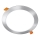 APLED - Hangende LED Badkamer plafond verlichting RONDO LED/18W/230V IP40 diameter 22,5 cm mat chroom