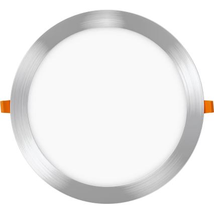 APLED - Hangende LED Badkamer plafond verlichting RONDO LED/24W/230V IP40 diameter 30 cm mat chroom