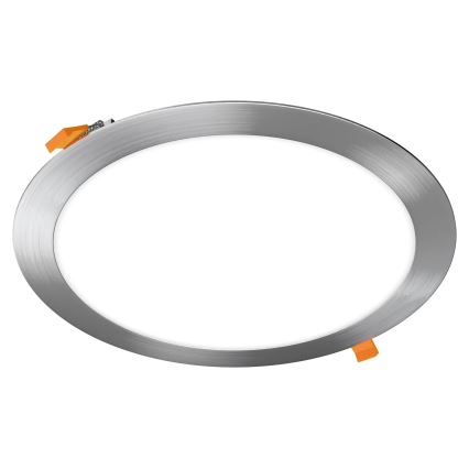 APLED - Hangende LED Badkamer plafond verlichting RONDO LED/24W/230V IP40 diameter 30 cm mat chroom