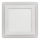 APLED - Hangende LED Badkamer plafond verlichting SQUARE DUO LED/4W + LED/12W/230V IP41 3000/4000K 19,5x19,5 cm wit
