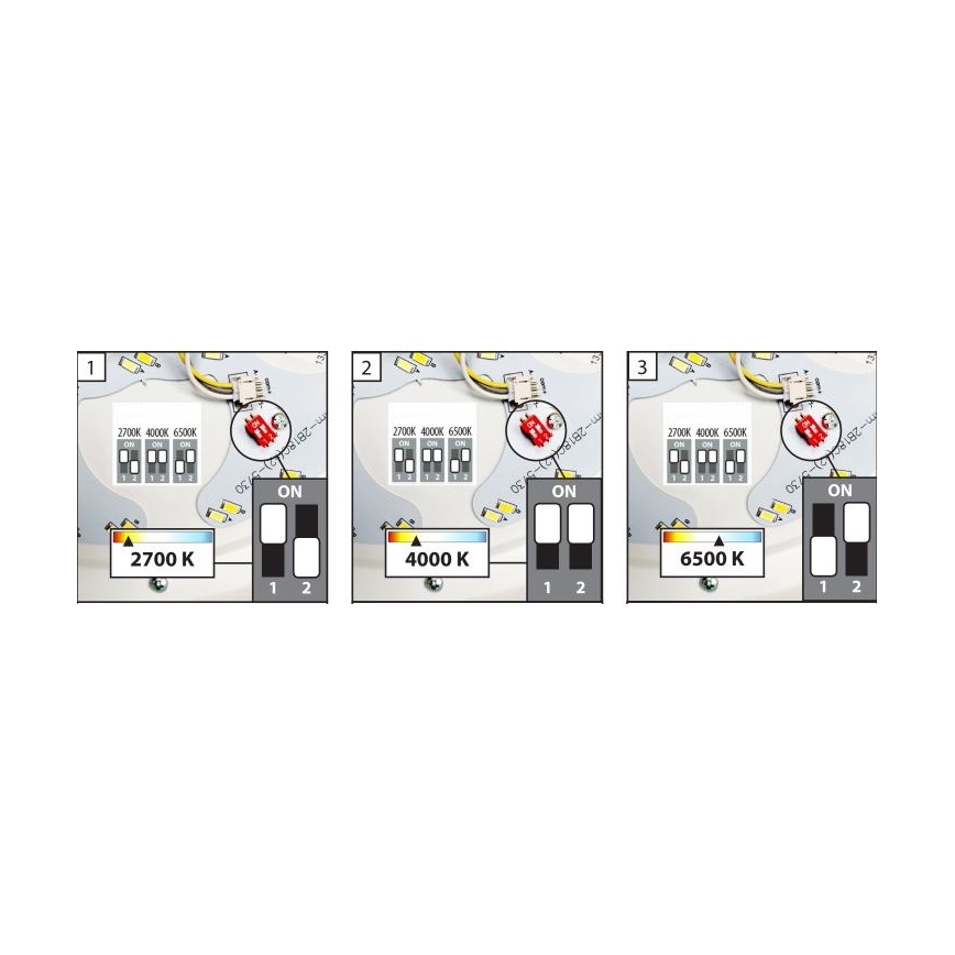 APLED - LED Badkamer Plafond Lamp met Sensor LENS LED/16W/230V IP44 2700-6500K