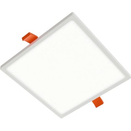 APLED - LED Hang plafondverlichting SQUARE SLIM LED/8W/230V 9x9 cm wit