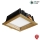 APLED - LED Hang plafondverlichting SQUARE WOODLINE LED/6W/230V 4000K 12x12 cm eiken massief hout