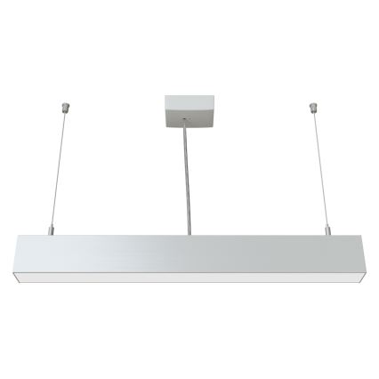 APLED - LED Hanglamp aan een koord LOOK LED/23W/230V 4000K 60 cm zilver