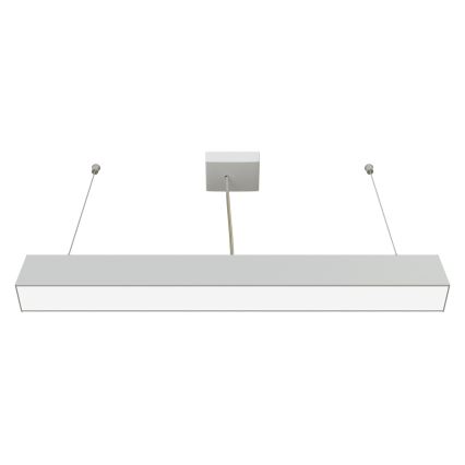 APLED - LED Hanglamp aan een koord LOOK LED/23W/230V 4000K 60 cm zilver