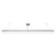 APLED - LED hanglamp aan een koord LOOK LED/46W/230V 4000K 120 cm zilver