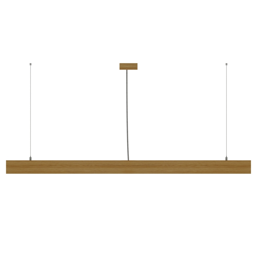 APLED - LED Hanglamp aan een koord LOOK LED/48W/230V 4000K 150 cm eiken