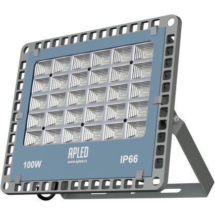 APLED - LED Schijnwerper voor buiten PRO LED / 100W / 230V IP66 10000lm 6000K