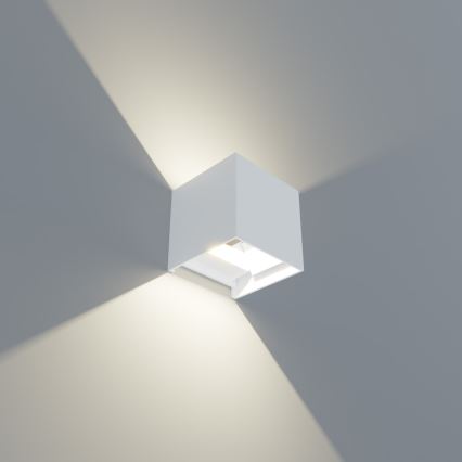 APLED - LED Wandlamp voor buiten CUBE 2xLED/3W/230V IP65