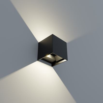 APLED - LED Wandlamp voor buiten CUBE 2xLED/3W/230V IP65