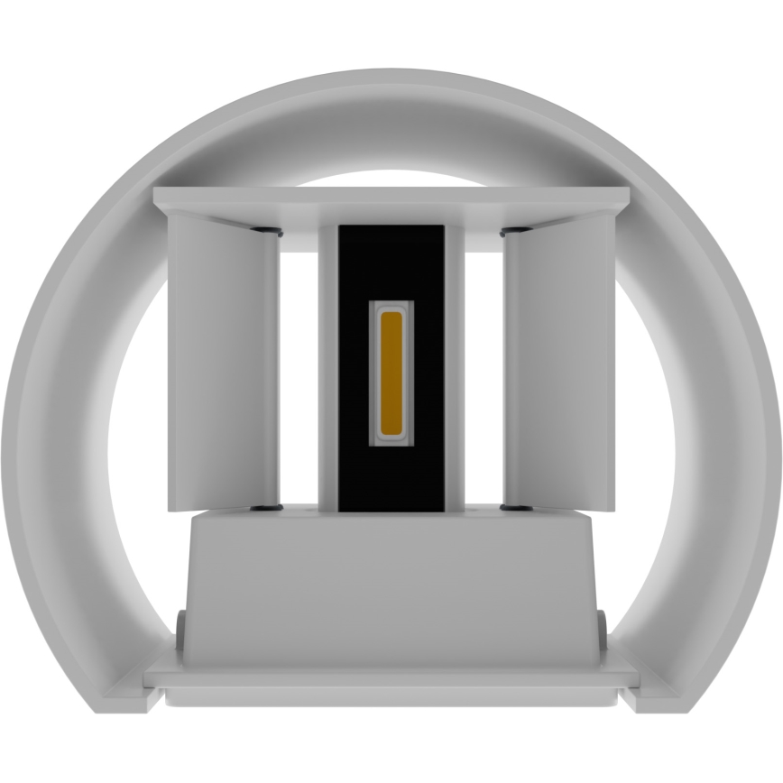 APLED - LED Wandlamp voor buiten OVAL 2xLED/3W/230V IP65