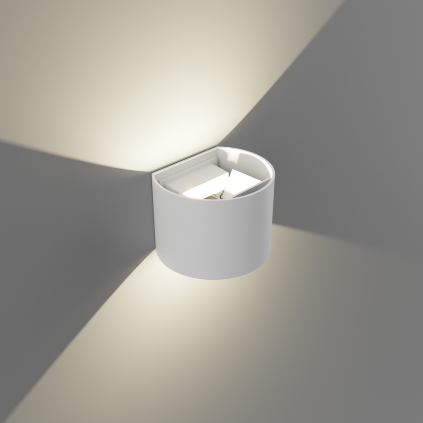APLED - LED Wandlamp voor buiten OVAL 2xLED/3W/230V IP65