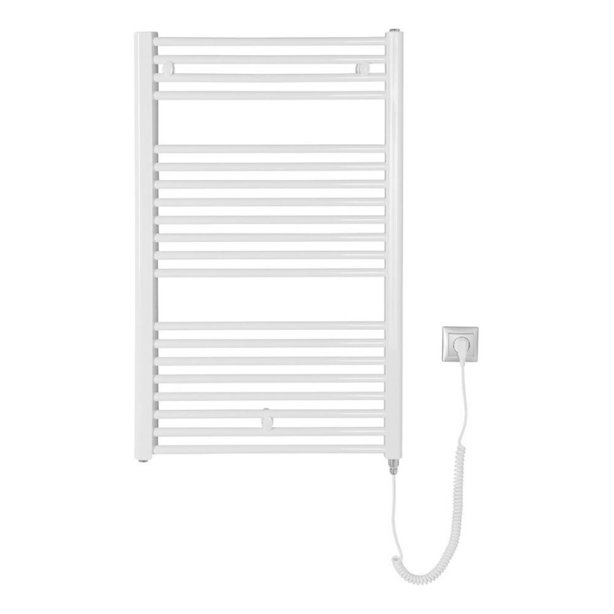Aqualine - Badkamer elektrisch radiator DIRECT-E 400W/230V 96 cm wit Recht