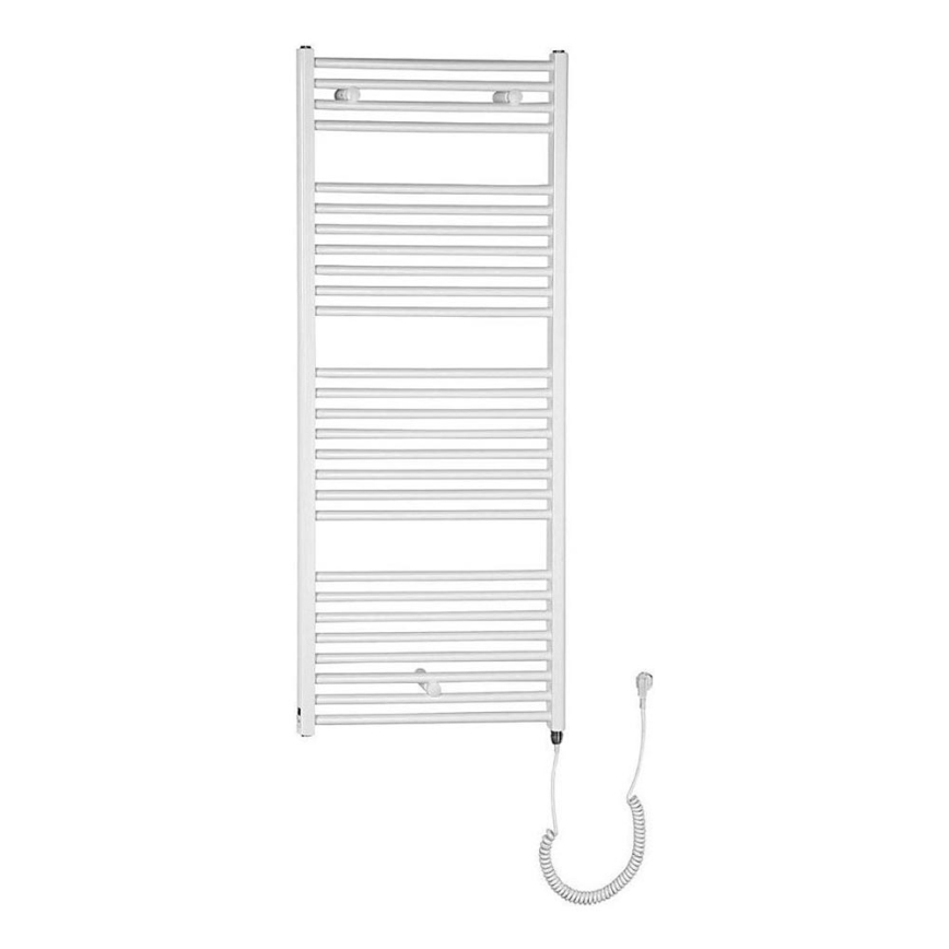 Aqualine - Badkamer elektrisch radiator DIRECT-E 600W/230V 132 cm wit Recht