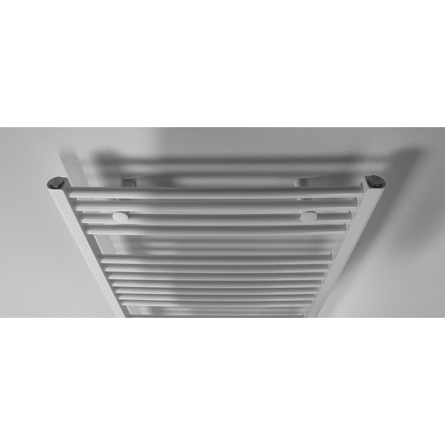 Aqualine - Badkamer elektrisch radiator DIRECT-E 800W/230V 168 cm wit Recht