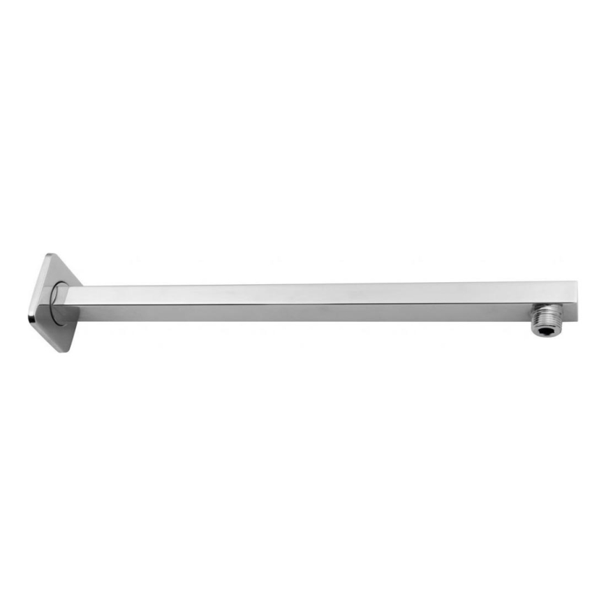 Aqualine - Douche arm hoekig 40,4 cm glanzend chroom