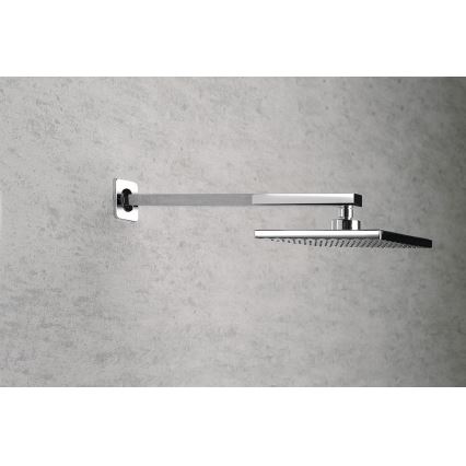 Aqualine - Douche arm hoekig 40,4 cm glanzend chroom