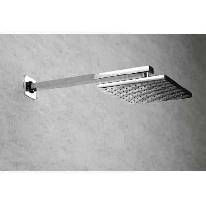 Aqualine - Douche arm hoekig 40,4 cm glanzend chroom