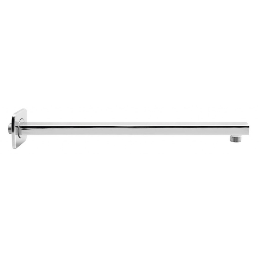 Aqualine - Douche arm hoekig 40,4 cm glanzend chroom