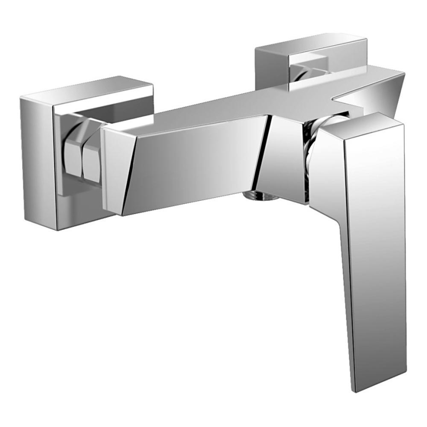 Aqualine - Douchekraan RITMO glanzend chroom