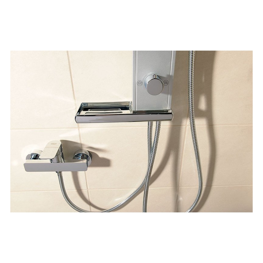 Aqualine - Doucheset ROME glanzend chroom