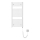 Aqualine - Elektrische badkamerradiator ORBIT-E 300W 96x45 cm, wit, rond