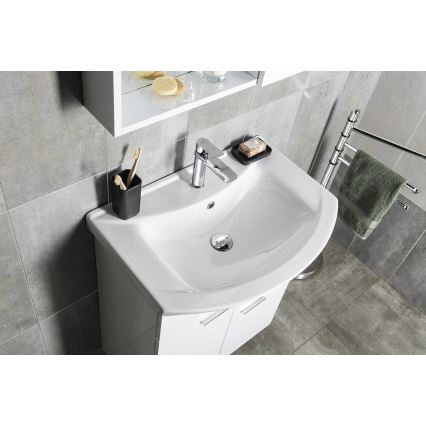 Aqualine - Inbouwwastafel ZERO 65x46 cm keramiek/wit
