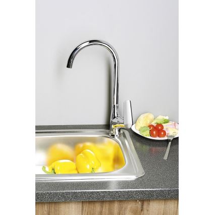 Aqualine - Keukenkraan LOTTA glanzend chroom