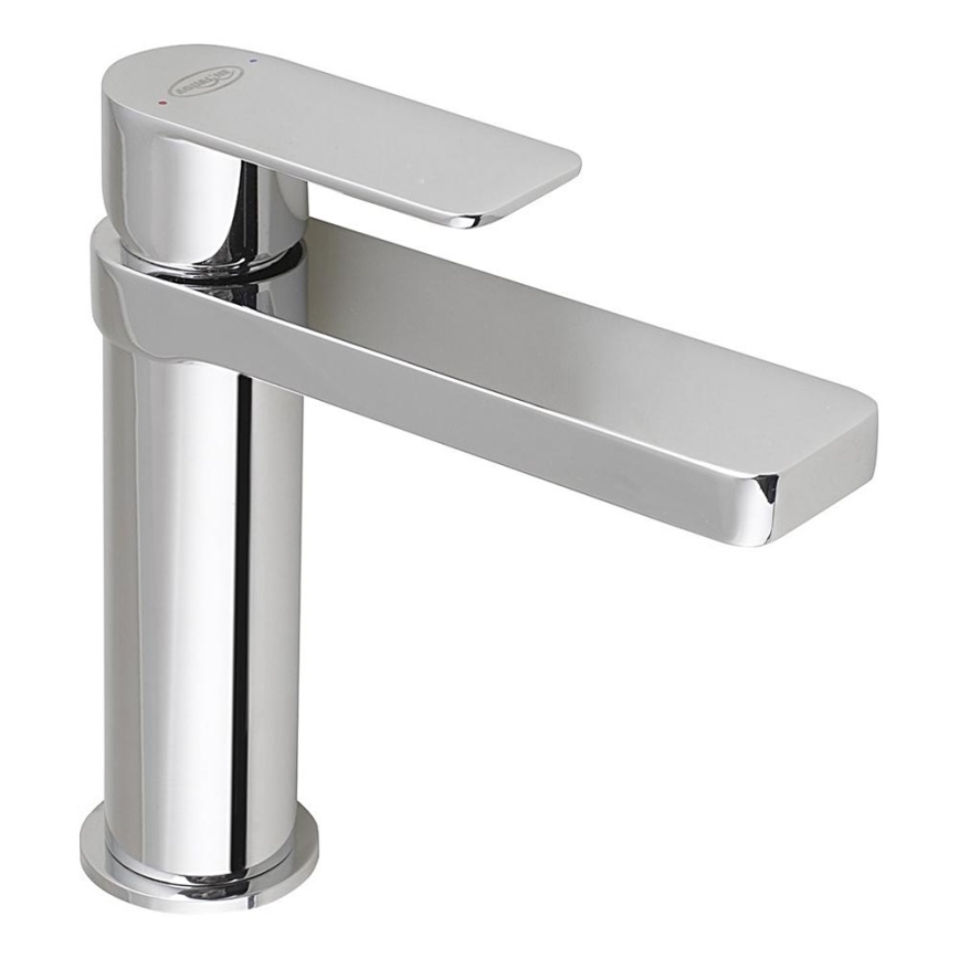 Aqualine - Kraan voor wastafel DAPHNE 15,5 cm glanzend chroom